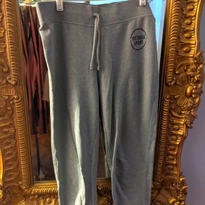 Victoria secret grey jogger pants.